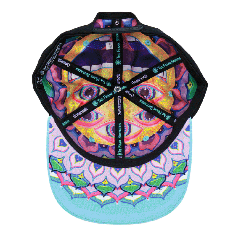 Grassroots - Frank Brothers Magically Delicious Black Snapback Hat - Small/Medium - The Cave