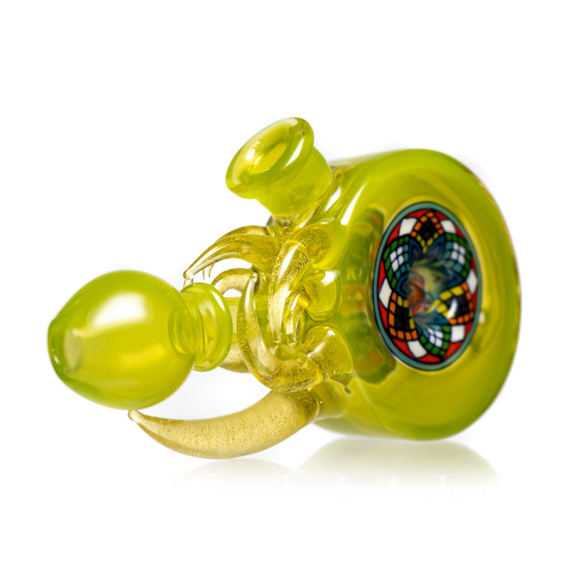 Freeek Glass - Fillacello Donut Rig - Lime Drop & CFL Serum - The Cave