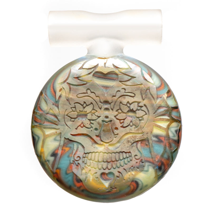 Liberty - Coldworked Pendant - Sugar Skull - The Cave