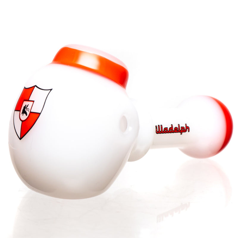 Illadelph - Multi Hole Spoon - White & Red - The Cave