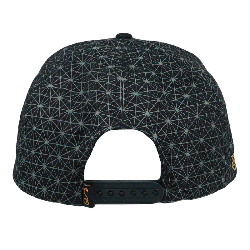 Grassroots - N.Aimless Black Snapback Hat - Small/Medium - The Cave