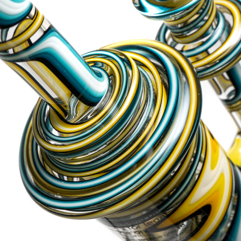 ROOR.US - Single Loop Recycler - Yellow & Blue Linework - The Cave