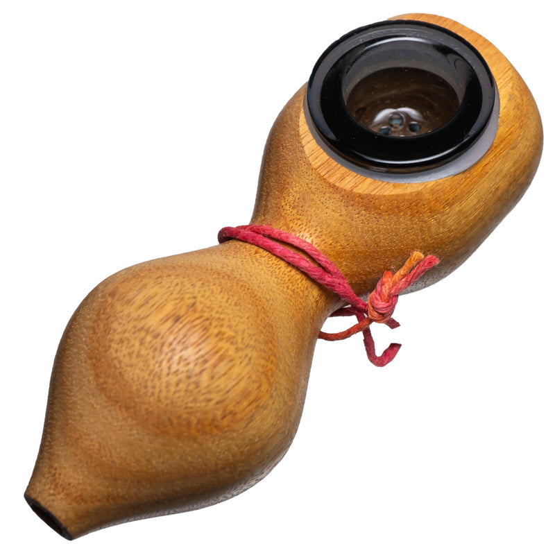 Steve's Dank Pipes - Small Pipe - Australian Canarywood - Smoke Bowl - The Cave