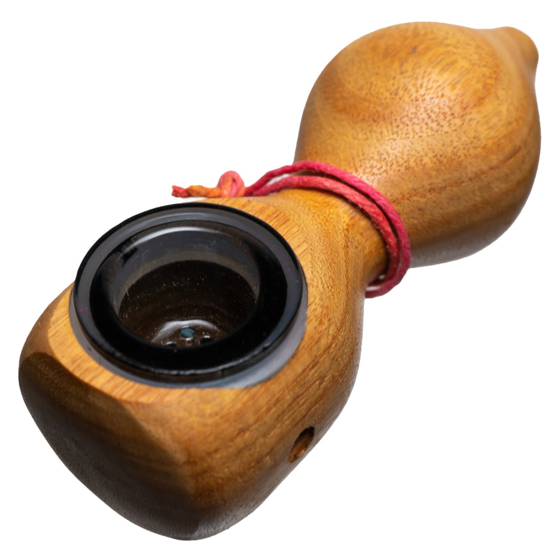 Steve's Dank Pipes - Small Pipe - Australian Canarywood - Smoke Bowl - The Cave
