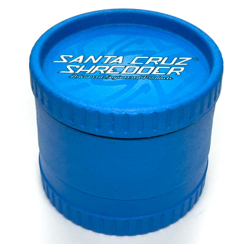 Santa Cruz Shredder - Hemp Grinder - 3 Piece - Blue - The Cave