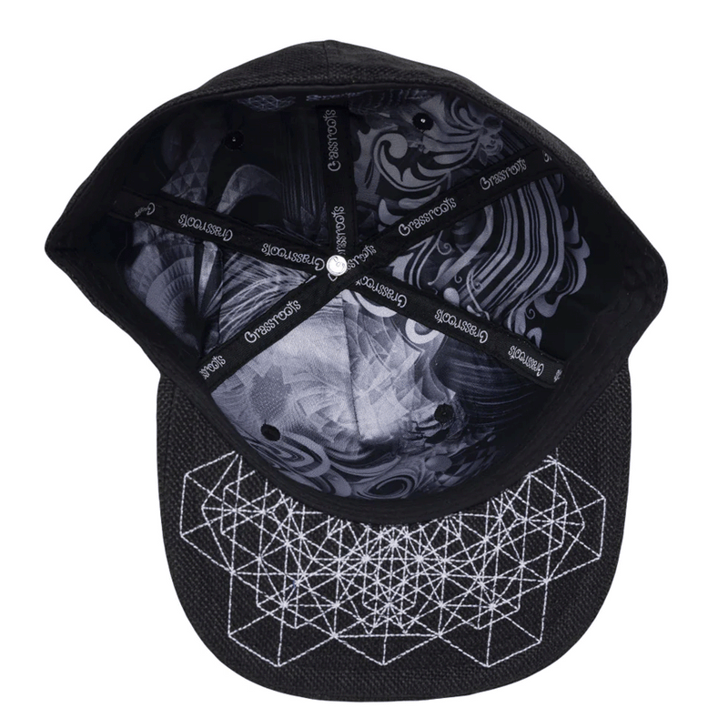Grassroots - Synthesis Geometric Fitted Hat - 7 1/2 - The Cave