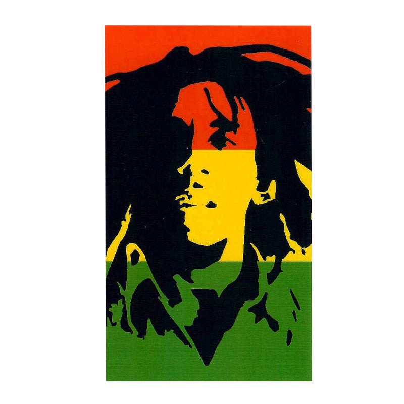 Culture Sticker - Rasta Marley 3x5" - The Cave