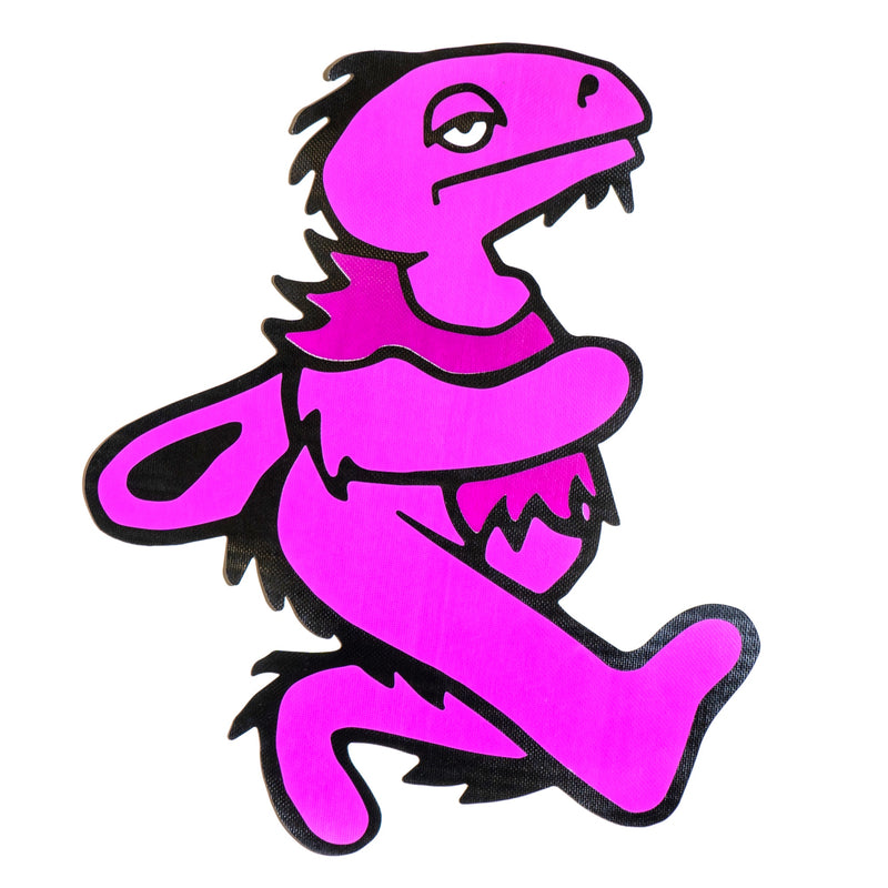 Elbo - Dancing Dino Silicon Mat - Large - Pink - The Cave