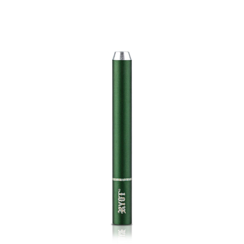 RYOT - Long 9mm Slim Anodized Aluminum One Hitter (3") - Green - The Cave