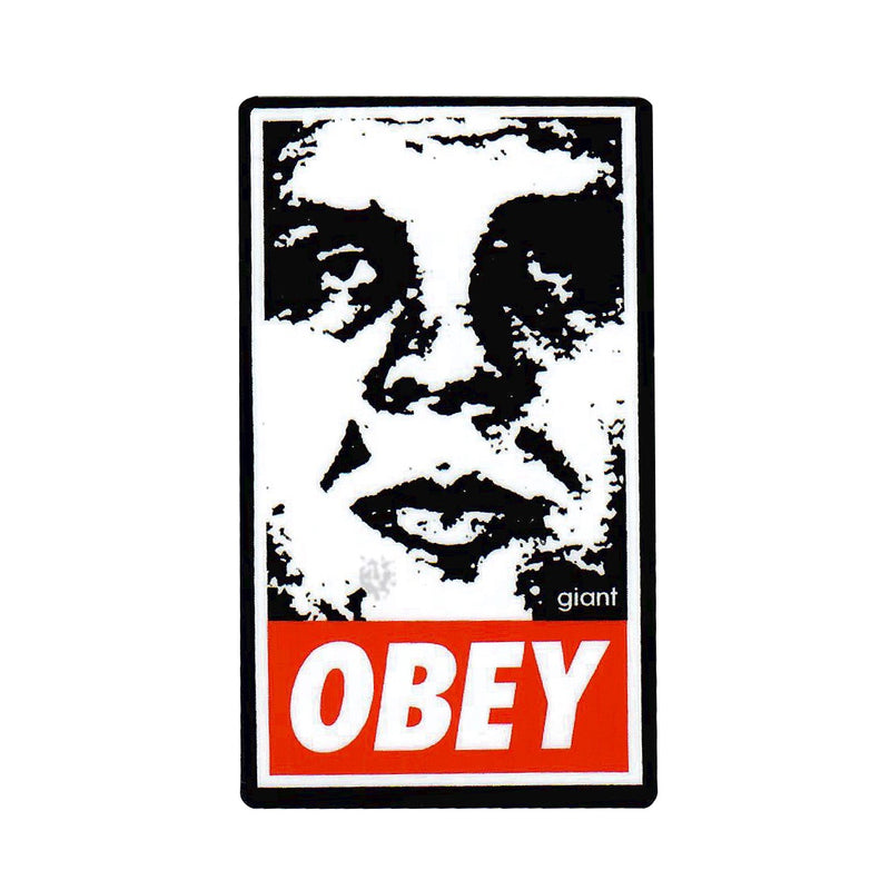 Culture Sticker - Obey 2.5x4.5" - The Cave