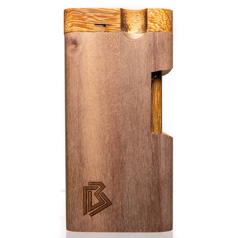 Branded Dugouts - 4" Dugout - Rainbow Poplar w/ Marble Wood - The Cave