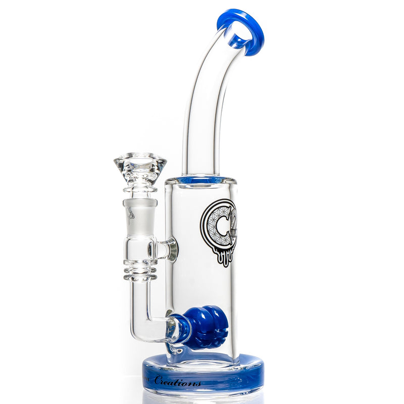C2 Custom Creations - Fixed Barrel Bubbler - 50mm - Blue Cheese Accents - The Cave