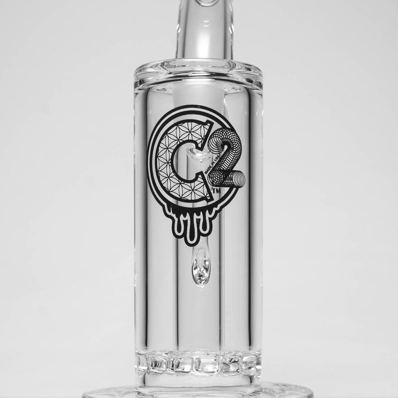 C2 Custom Creations - Ratchet Bubbler - 45mm - White Seed Label - The Cave