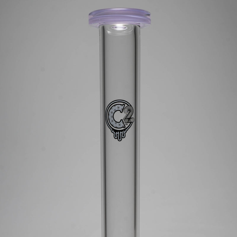 C2 Custom C. - Fixed Circ Tube - 65mm - Purple Satin & Stargazer Accents - The Cave