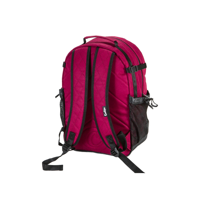 Cookies - Mesh Overlay Backpack - Burgundy - The Cave