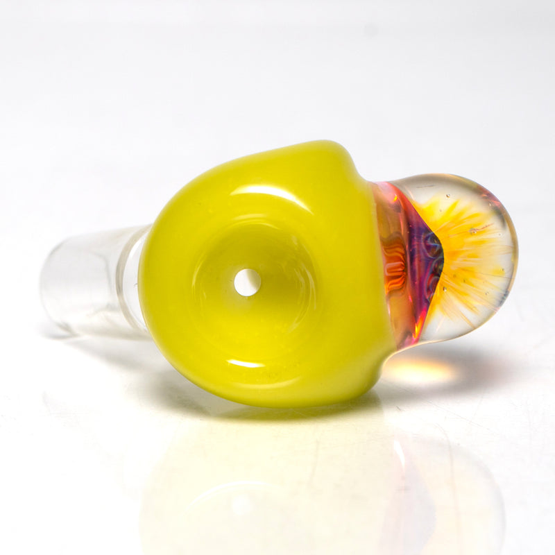 Freeek Glass - Brain Slide - 18mm - CFL Yoshi - The Cave