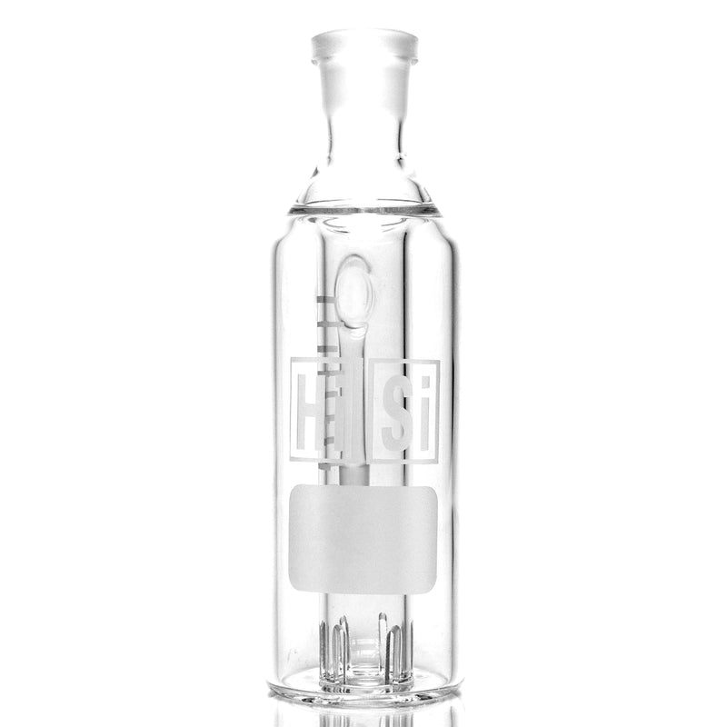 HiSi Glass - Ashcatcher - 6-Slit Perc - 38x3 - 14mm Male 90° - The Cave