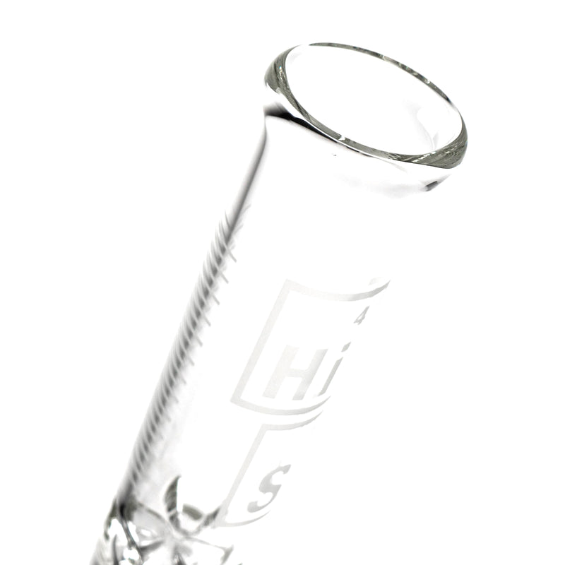 HiSi Glass - 20" Straight Tube - Triple Bell Perc 2.0 - The Cave