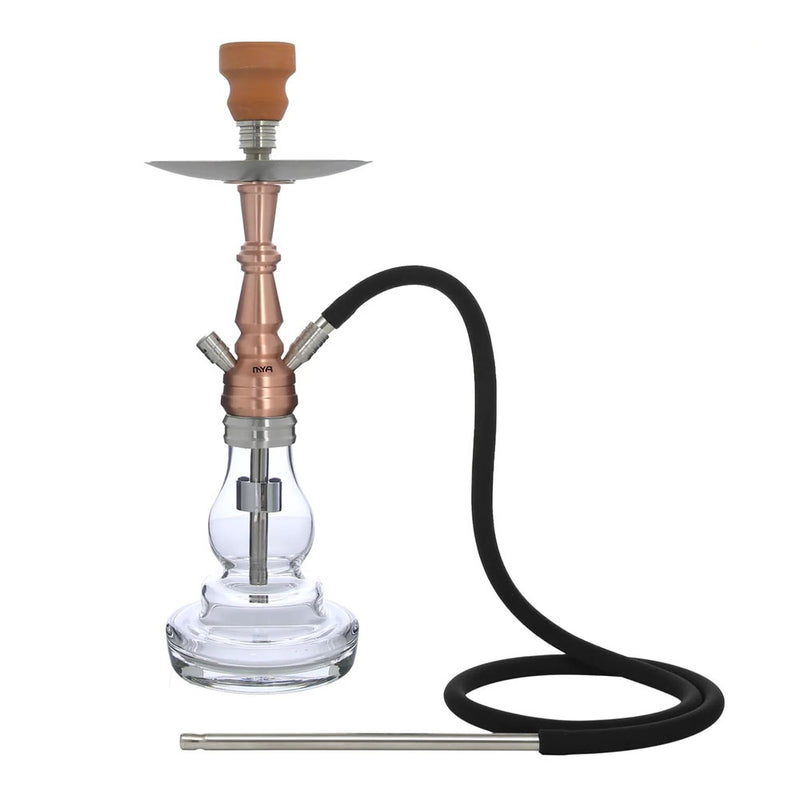 MYA - Stainless Steel Hookah - Mini Robusto 500S - Rose Gold - The Cave