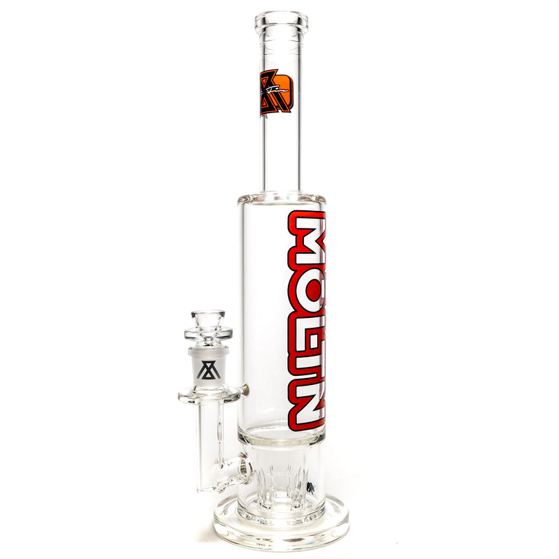 Moltn Glass - Sixty Five - Tall - GÿZR Perc - Red Outline Label - The Cave