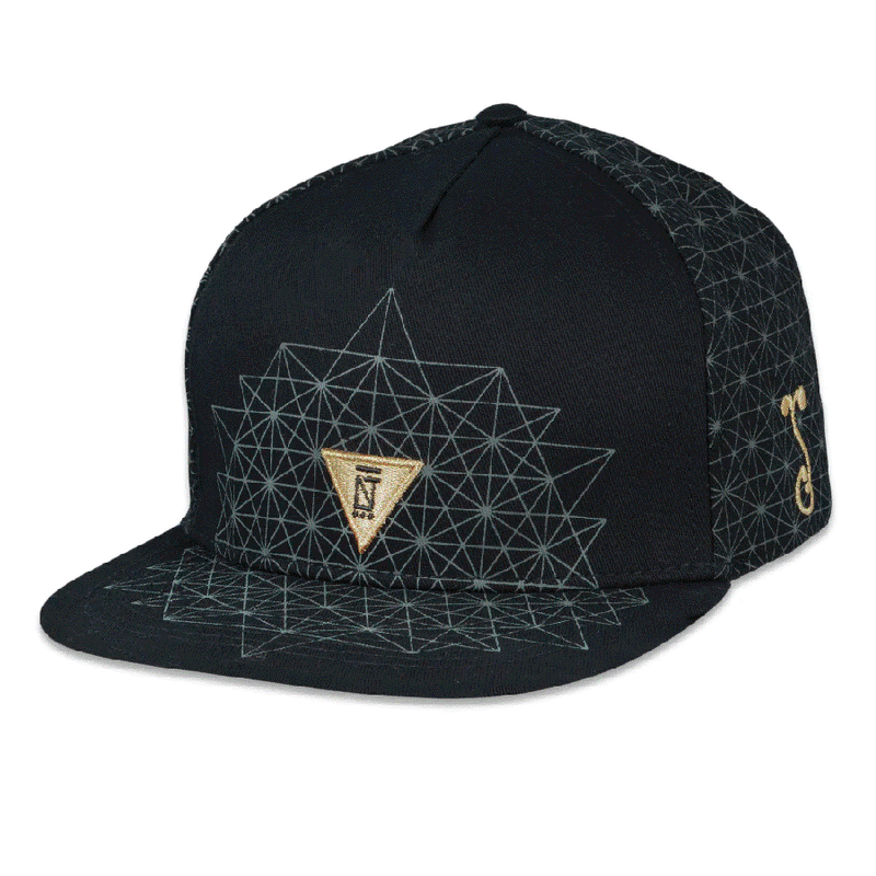 Grassroots - N.Aimless Black Snapback Hat - Small/Medium - The Cave