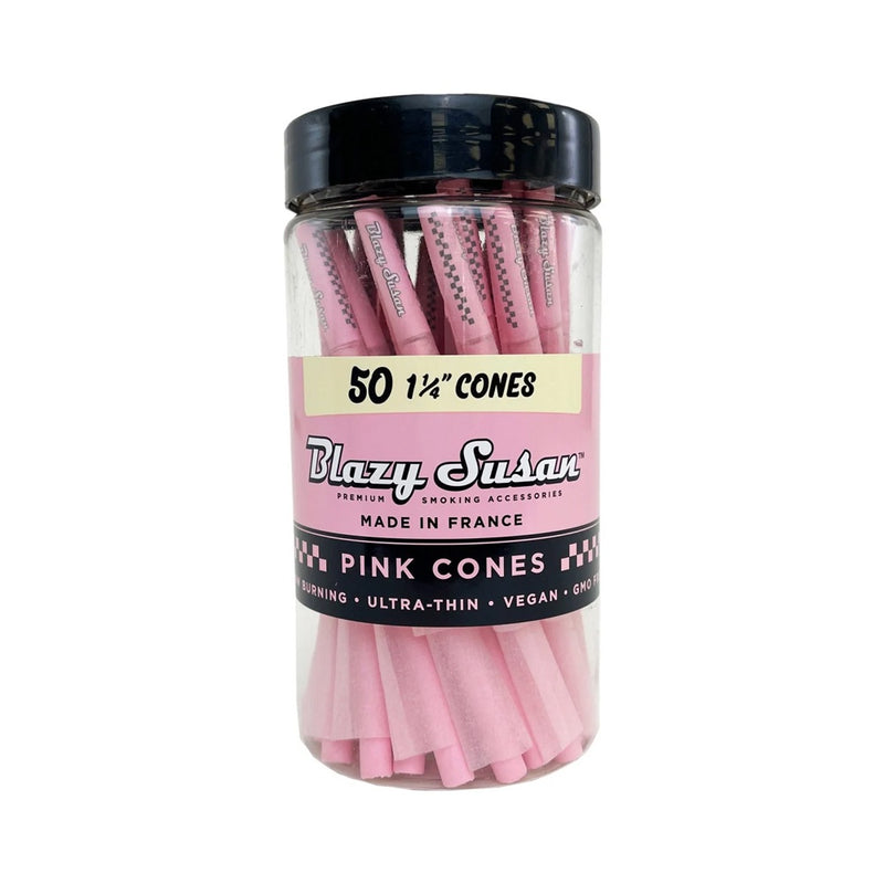 Blazy Susan - 1.25 Pre Rolled Pink Cones - 50 Cones - The Cave