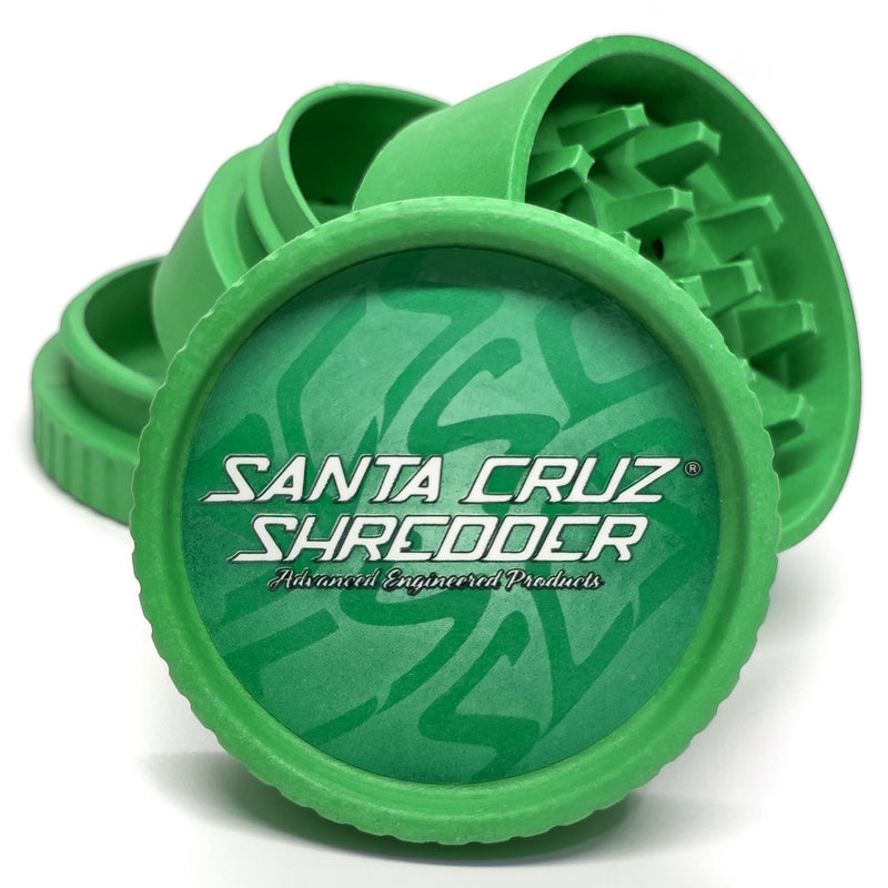 Santa Cruz Shredder - Hemp Grinder - 4 Piece - Green - The Cave