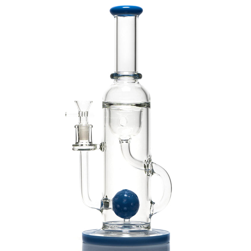 Shooters - Orb Recycler Tube - Milky Blue - The Cave
