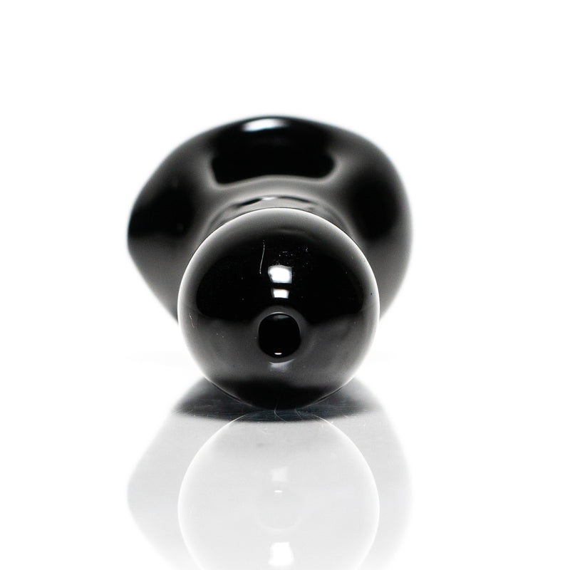 Shooters - Honeycomb Screen Spoon Pipe - Black - The Cave