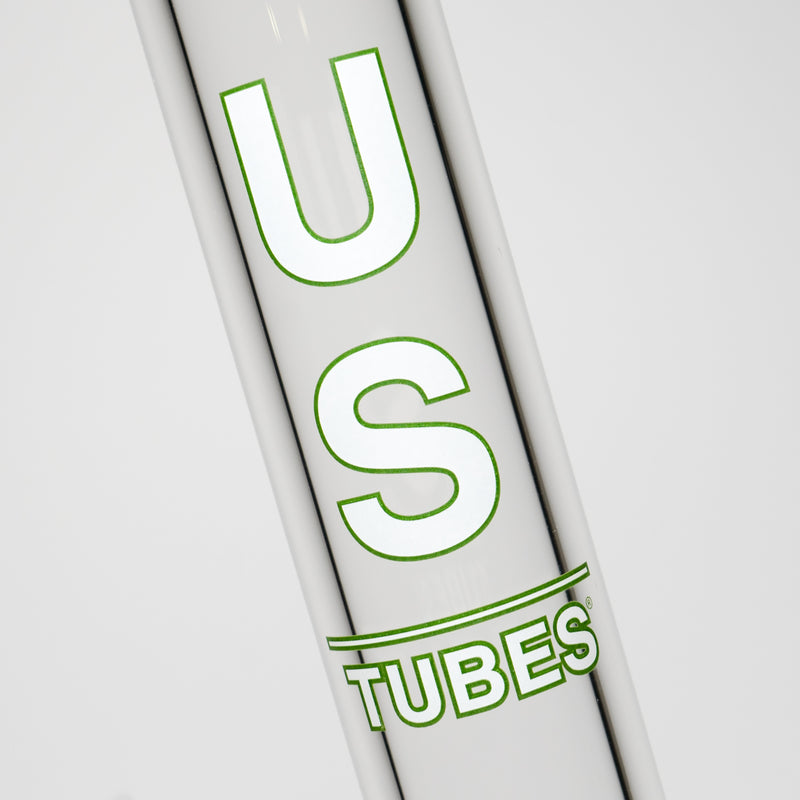 US Tubes - 20" Hybrid Fixed Circ Dome - 60x7 - White & Green Vertical Label - The Cave