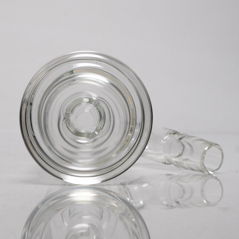 US Tubes - Ash Catcher - 18mm 45° - White & Gray Highway Label - The Cave
