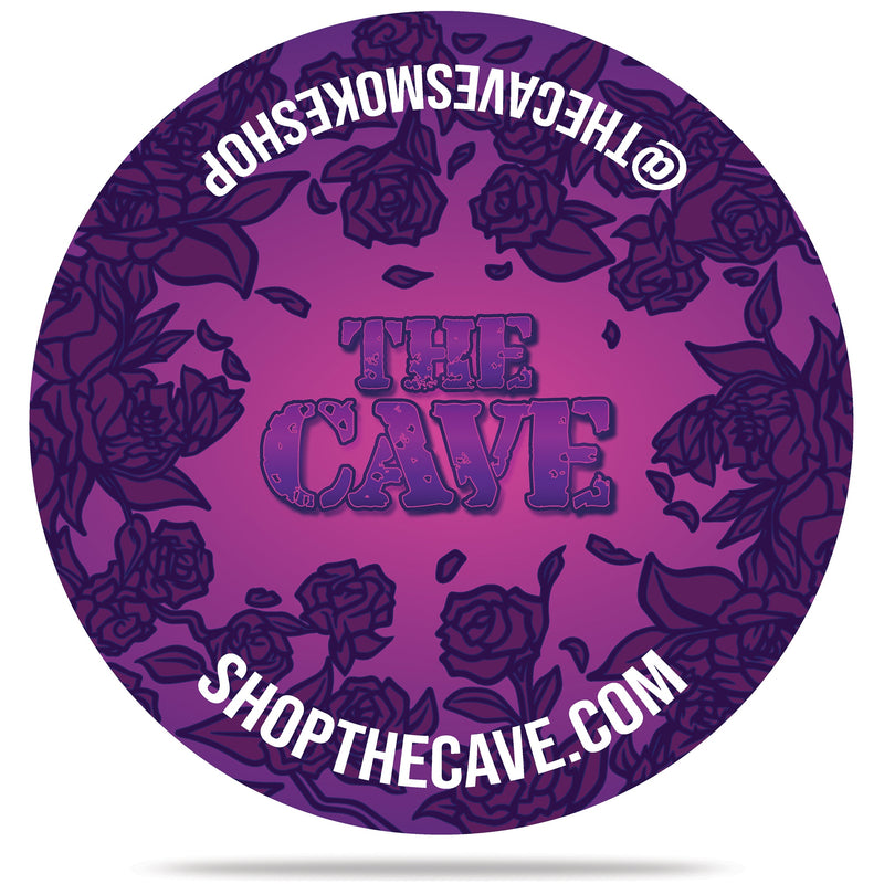 The Cave Smoke Shop - Landing Pad - Large Round - Purple Rose - The Cave