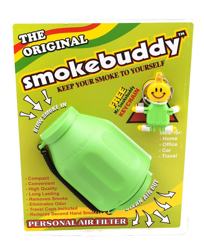 Smoke Buddy - Original - Lime Green - The Cave