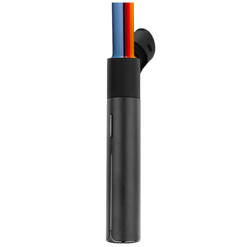 Mighty Chalice - Pivot Tip - Fire & Milky Purple Stripe - The Cave