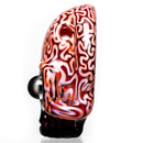 AKM - Split Skull Pendant - Kandy Apple Red/Ghost & Braintech - The Cave