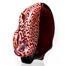 AKM - Split Skull Pendant - Kandy Apple Red/Ghost & Braintech - The Cave