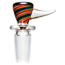 Aaron Vigil - Worked Horn Slide - 18mm - Rainbow w/ White - The Cave