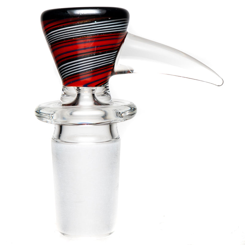 Aaron Vigil - Worked Horn Slide - 18mm - Red & Black w/ Jailhouse