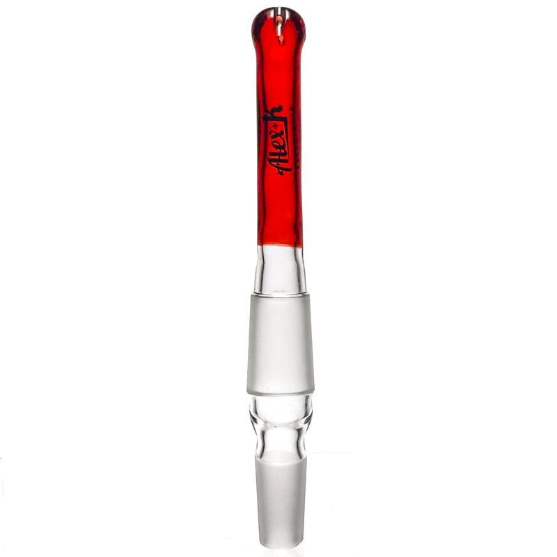Alex K - Downstem - Restricted 7 Slit - 18/14 Male - Red Elvis 4" - The Cave