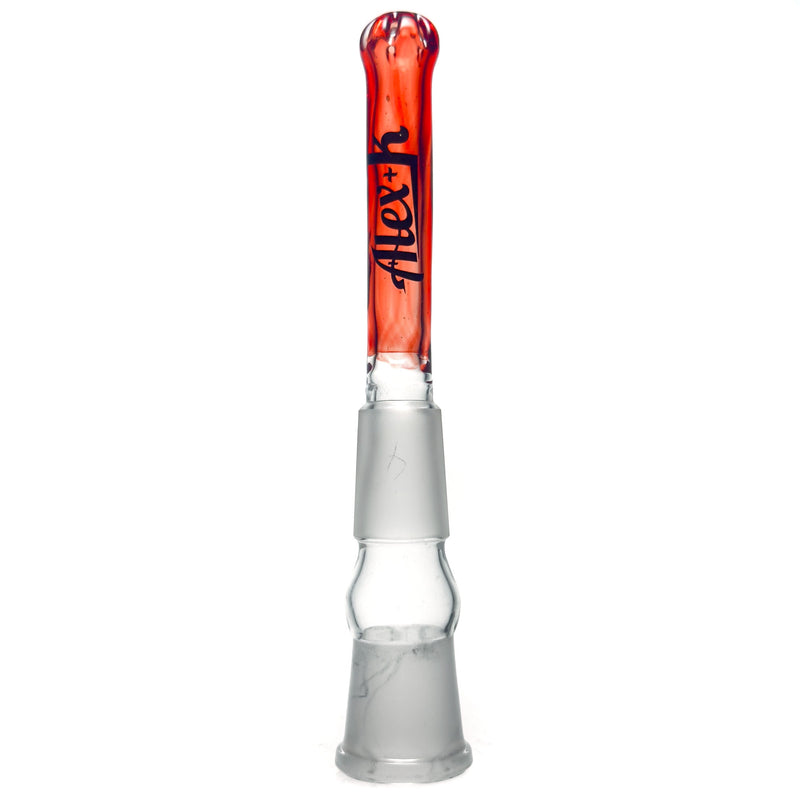 Alex K - Downstem - Classic 7 Slit - 18/18mm - Orange Elvis 4" - The Cave