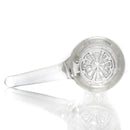 Ben Wilson - Hollow Foot Inline Recycler Tube w/ Triple Donut Perc - Sandblasted - The Cave