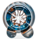Ben Wilson - Push Screen Slide - 18mm - Sparkle Blue & Orange Wag - The Cave