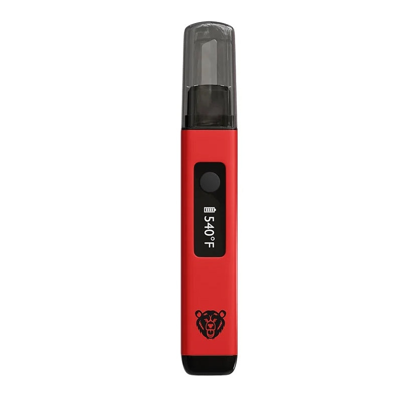 Bear Quartz - Trio - 3 in 1 Temp Reader - Red - The Cave