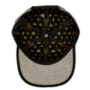 Grassroots - BeeSlick Molecule Tan Snapback Hat - Large/XL - The Cave