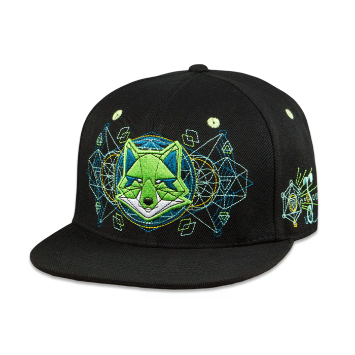 Grassroots - Ben Fox Green Black Snapback Hat - Large/XL - The Cave