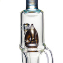 Ben Wilson - Hollow Foot Inline Recycler w/ Triple Donut Perc - Electrum w/ Agua Azul - The Cave