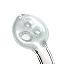 Ben Wilson - 6 Arm Triple Donut Bubbler - Opaque Satin - The Cave