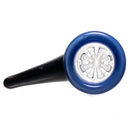 Ben Wilson - Hollow Foot Inline Recycler w/ Triple Donut Perc - Gold Fume - The Cave