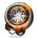 Ben Wilson - Push Screen Slide - 14mm - Lava w/ Blue & Green Linework - The Cave