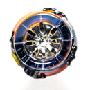 Ben Wilson - Triple Donut Tube - Beaker - Sand Blasted & Fumed - The Cave